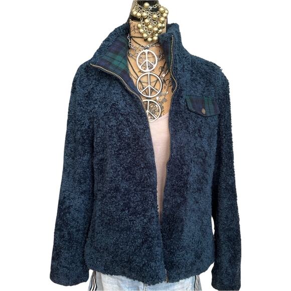 PENDLETON women's curly fuzzy 100% acrylic jacket - SIZE M - MEDIUM - Picture 13 of 13